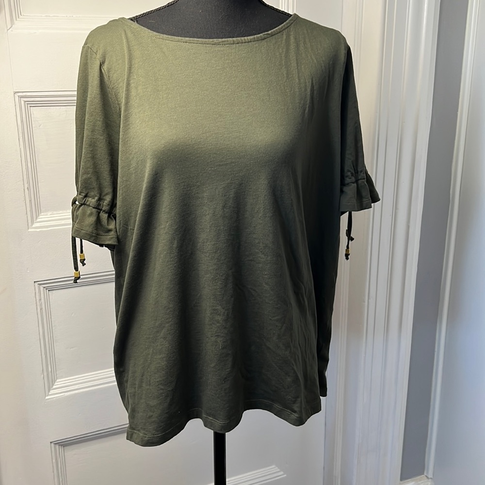 Michael by Michael Kors ladies size XL‎ olive top